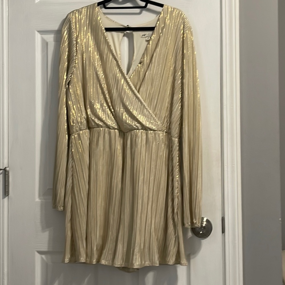 Gold romper XL
